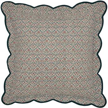 William Morris Brophy Embroidery Cushion Cover, Green