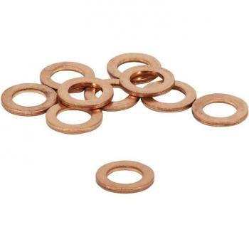 Koperen Motorpakkingen Set – 10 stuks – 8 mm x 14 mm x 1,5 mm – Artein