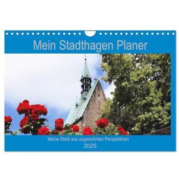 Mein Stadthagen Planer (Wandkalender 2025 DIN A4 quer) CALVENDO Monatskalender