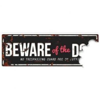 Waarschuwingsbord Hier houd ik het oog, Zonnige geel – 28×20 cm