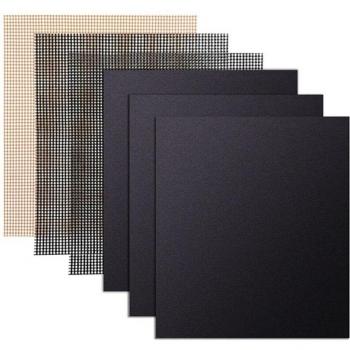 Tapis de barbecue en maille 6 pièces – Protection anti‑taches