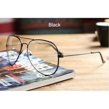 Classic Pilot Style Metal Glasses