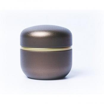 Round Floral Tea Storage Container