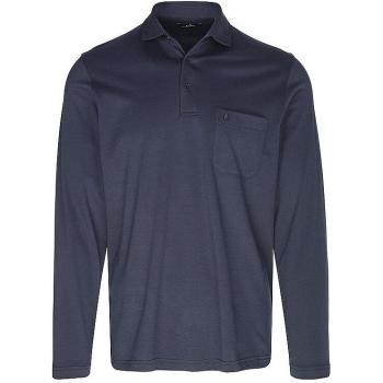 RAGMAN Kurzarm Poloshirt, Herren, Größe M, dunkelblau