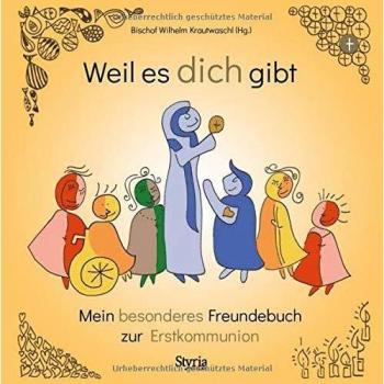 Weil es dich gibt | Mein besonderes Freundebuch zur Erstkommunion | Hofer | Buch