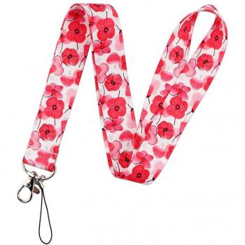 Lanière à Fleurs pour Téléphone et Carte
