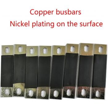 8PCS Copper Busbars for 3.2V Lithium Battery Connectors