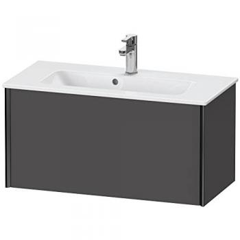 Vasque suspendue noire mat XViu 2000