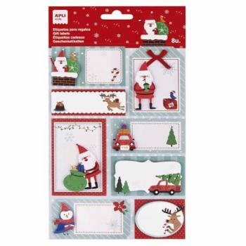 Etiquetas de Regalo Hola Papá Noel