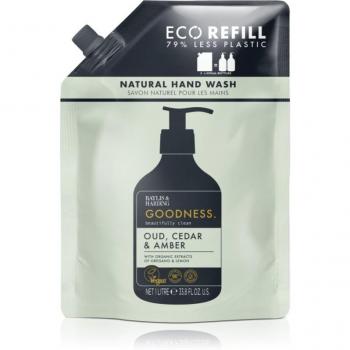 Cedar & Amber Oud Essence Handsoap – 1000 mL Refill