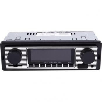 Vintage Style Bluetooth Car Stereo with USB
