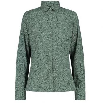 Camicia casual a maniche lunghe con bottoni laterali