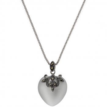 Katzeauge‑Glanz: Zeeme 45 cm Kette in 925‑Sterling