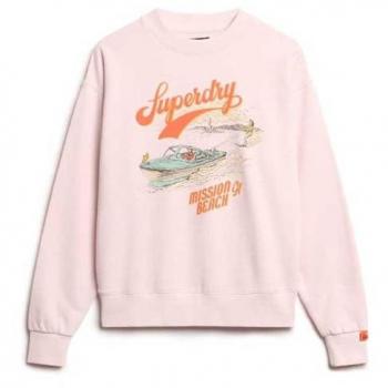 Sudadera de Algodón Superdry con Estampado Souvenir