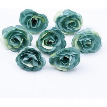 Mini rosas de 3CM, 20 piezas para bodas y decoración del hogar
