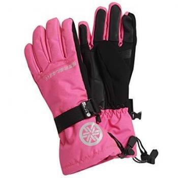 Damen-Snow‑Rescue-Handschuhe Superdry – Pink Grit Luminous