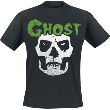 Ghost 4XL S Negro – Camiseta con Calavera