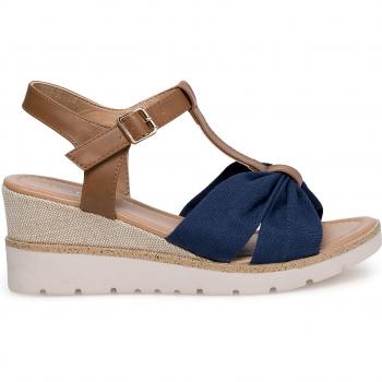 Clara Barson WS6253‑06 Sandalen Dunkelblau – luftige Freizeitschuhe