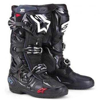 Alpinestars Tech 10 Enduro Bottes de motocross Noir Blanc 44