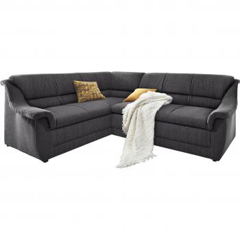 Domovilla Lale L-Form – Ecksofa mit extra langem Schenkel, inkl. Bettnutzung