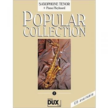 Popular Collection 2. Saxophone Tenor + Piano / Keyboard