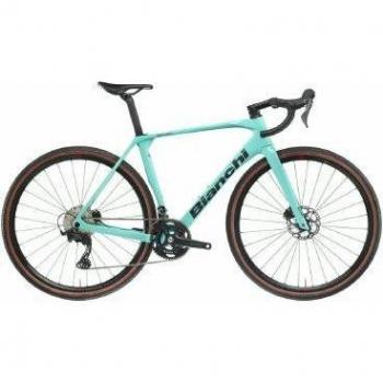 Bianchi 610 Impulso: Bicicleta Gravel Azul