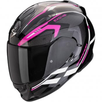 Scorpion EXO-491 Kripta Casco Integrale Nero/Rosa/Bianco Taglia L