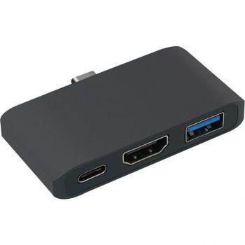 Type C Hub with HDMI, USB 3.0 Ports and Power Delivery for Samsung Dex Enabled Devices and MacBook