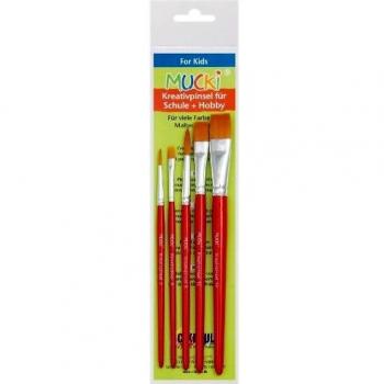 Set di Pennelli Kreul MUCKI 5 Pezzi