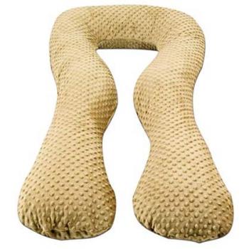 Coussin Grossesse/Allaitement Forme En U Cappuccino