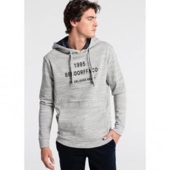 Felpa con Cappuccio Bendorff X-Terry Grigia Uomo