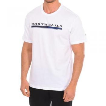 North Sails 9024040-101 men's T shirt in White