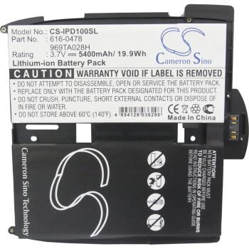 Cameron Sino 616-0448 Battery for iPad 1
