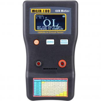 ESR Tester MESR‑100 con Pinza de Prueba SMD