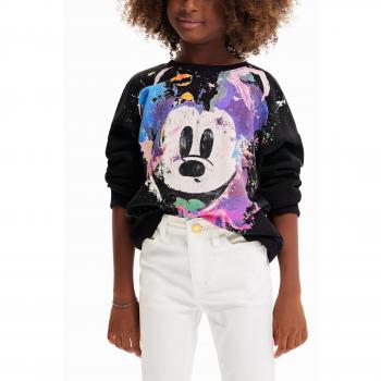 Felpa Mickey Mouse con schizzi