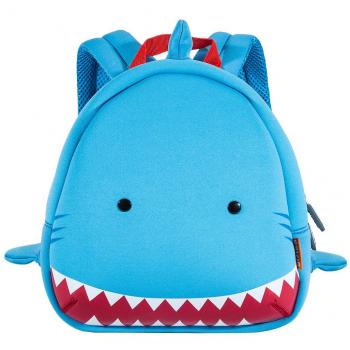 Mochila 3D Tiburón Azul para Niños