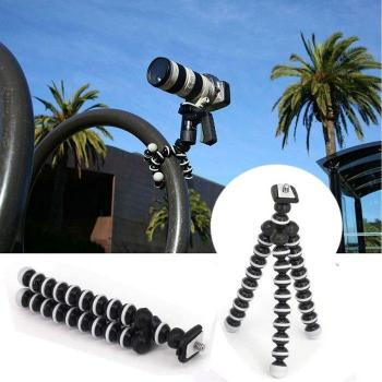 Octopus Action Camera Tripod Mount for Gopro and Mobile Phones