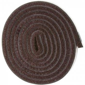 Brown Heavy Duty Self-Stick Felt Roll (1/2 inch x 60 inch)