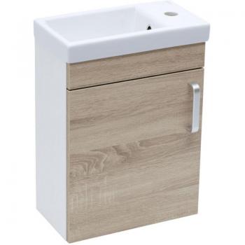 Naturale Vario Dekoration – Eichen‑Keramik Waschtisch, 40 × 50 cm