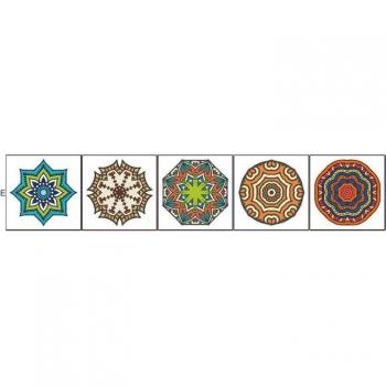 Self-Adhesive Moroccan Tiles Wallpaper 20x100cm