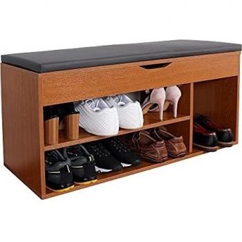 Scarpiera Salvaspazio Rovere Marrone Rustico RICOOL 104x49x30cm