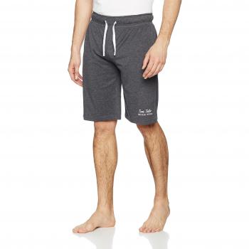 Tom Tailor Underwear Herren Bermuda Schlafanzughose, Anthra Melange