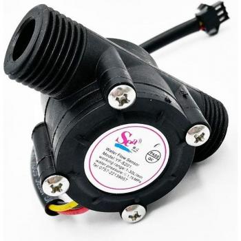DC 5–18 V YF‑S201 Flowmeter Hall Effect 1–30 L/min