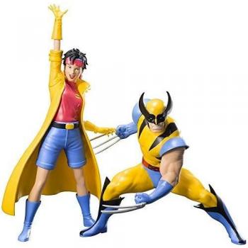 Kotobukiya Figure Marvel Universe ARTFX+ 1/10 Wolverine & Jubilee