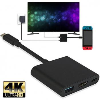 USB-C Multi-Port Hub Adapter 4K HDMI for Switch