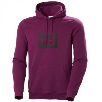 Helly Hansen Dunkelviolettes Hoodie‑Sweatshirt – S