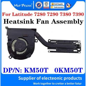 0KM50T Laptop CPU Heatsink Fan for Dell Latitude 7280 7290 7380 7390