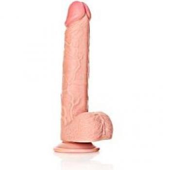Realistische Penis-achtige Dildo met Zwaaiers en Vakjes