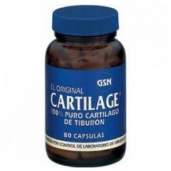 Cartílago 80 cápsulas 740 mg