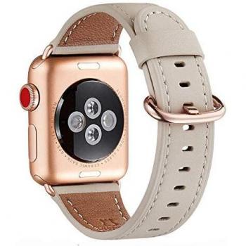 WFEAGL Leather Watch Strap 38mm 40mm